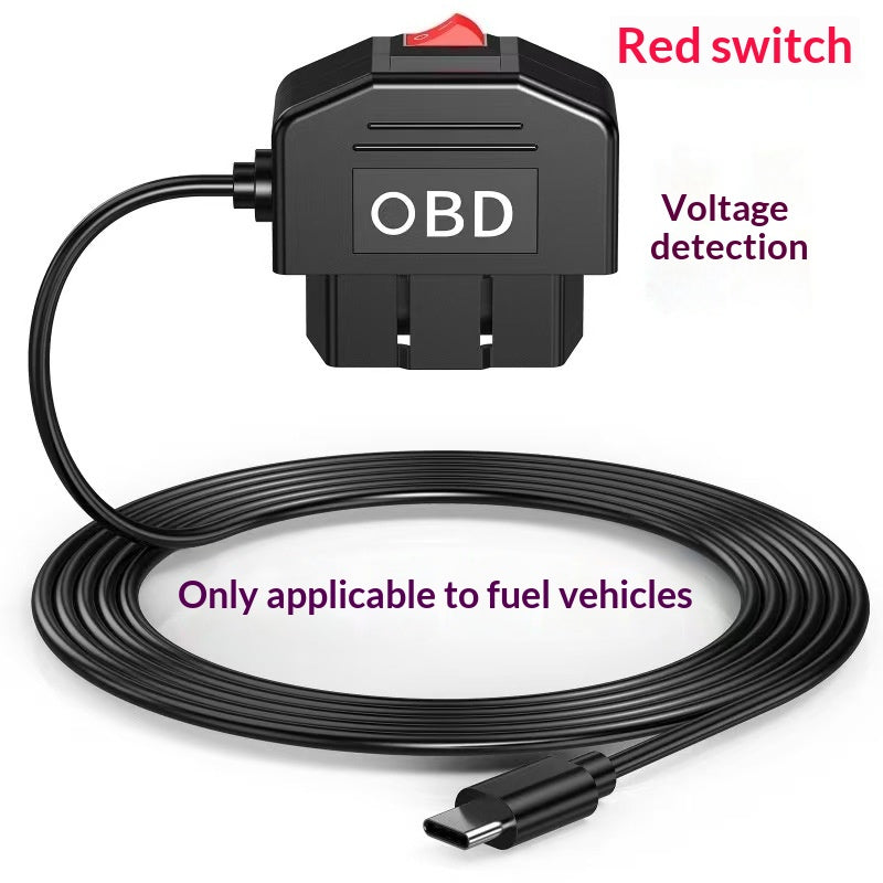 OBD Smart Parking Surveillance Cable for Dashcams