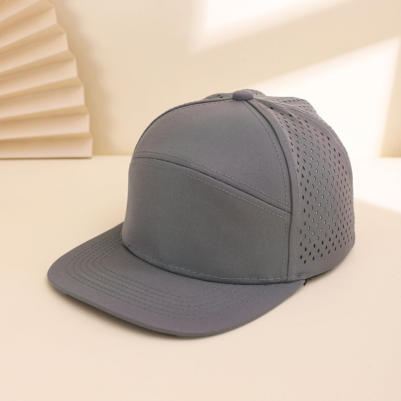 Fashionnable, Simple, Solide-colore, Patchwork Mesh Casquette de baseball pour l'été Ventilati extérieur