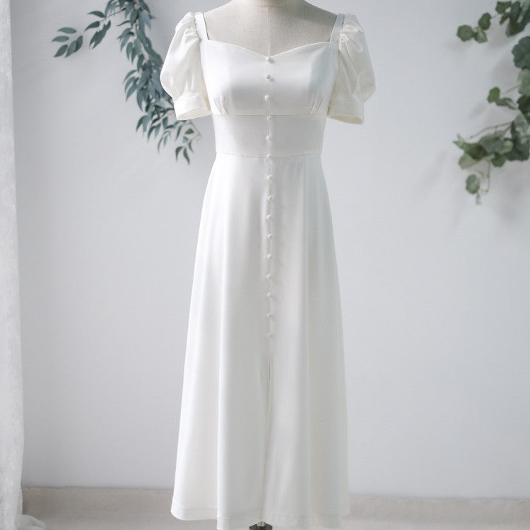 Licence de voyage court Inscription Petite jupe blanche