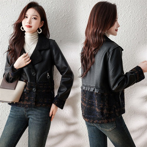 Manteau de fourrure d'hiver perdre plus de taille veste pour les femmes