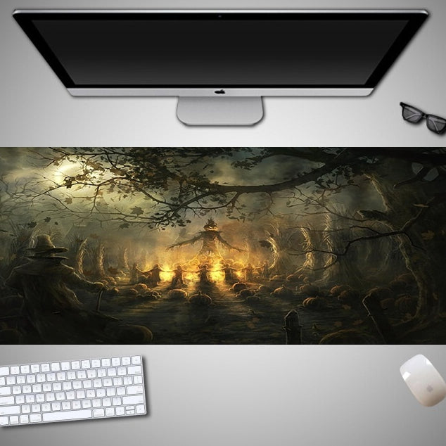 Surdimensionné Halloween Mouse Pad Internet Cafe Jeu spécial