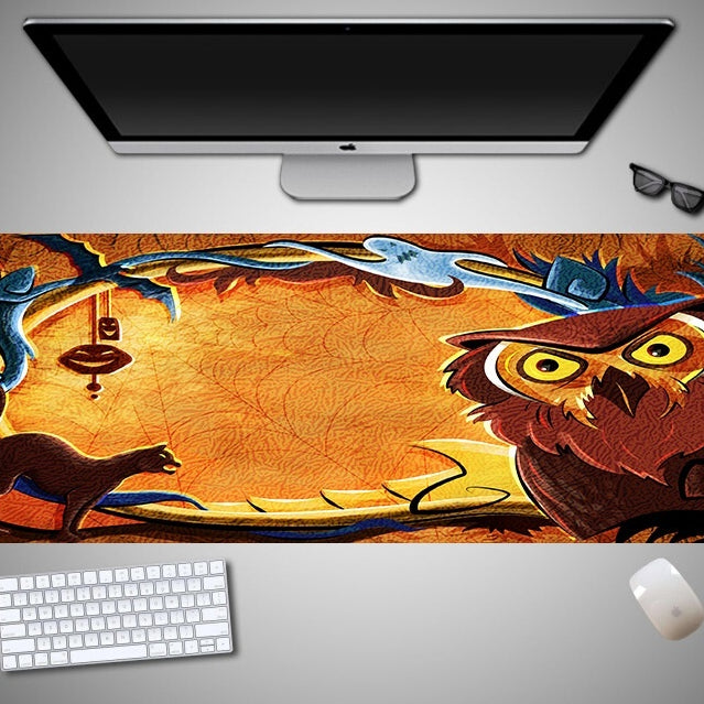 Surdimensionné Halloween Mouse Pad Internet Cafe Jeu spécial