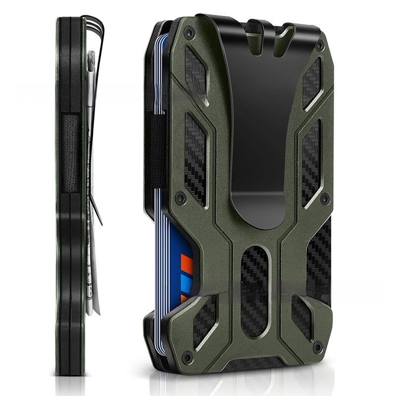 Personnalité de mode Porte-carte homme métal