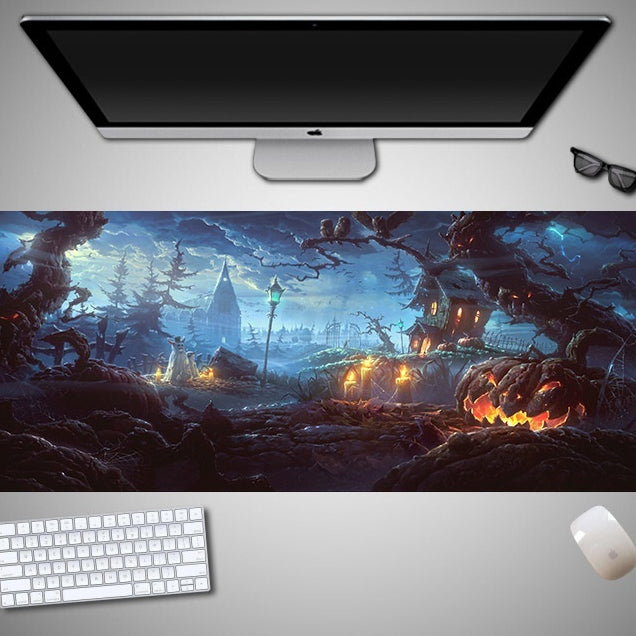 Surdimensionné Halloween Mouse Pad Internet Cafe Jeu spécial
