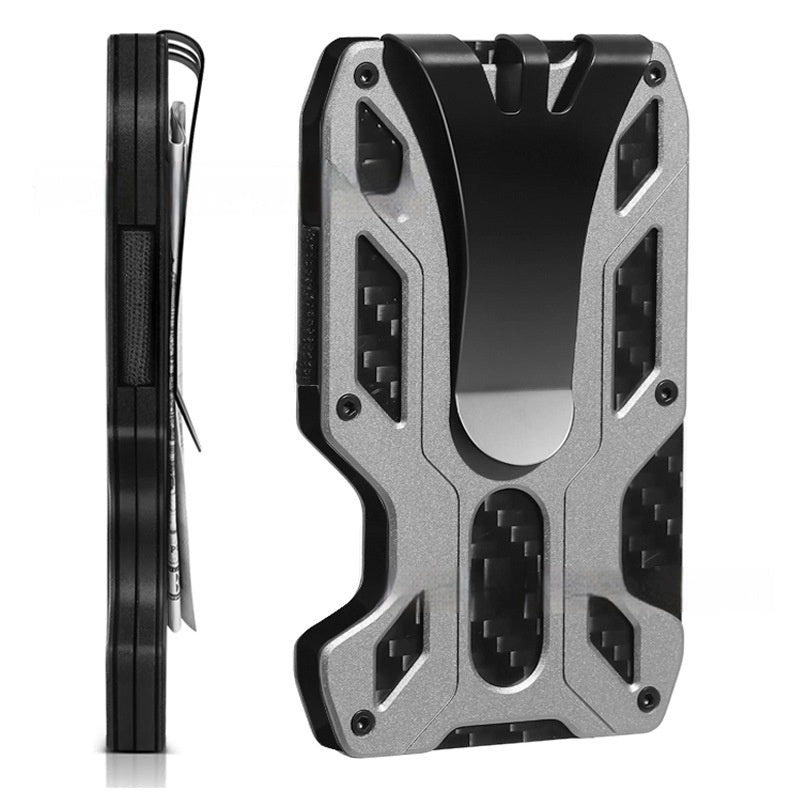 Personnalité de mode Porte-carte homme métal
