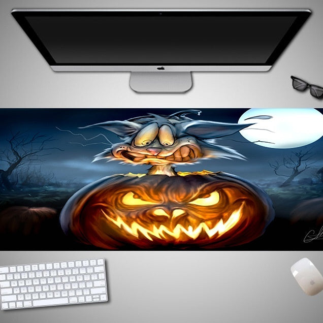 Surdimensionné Halloween Mouse Pad Internet Cafe Jeu spécial